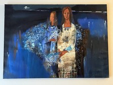 Scuola russa modernista - olio