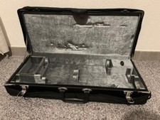 custodia rigida con rivestimento fagotto grassi nera con bretelle