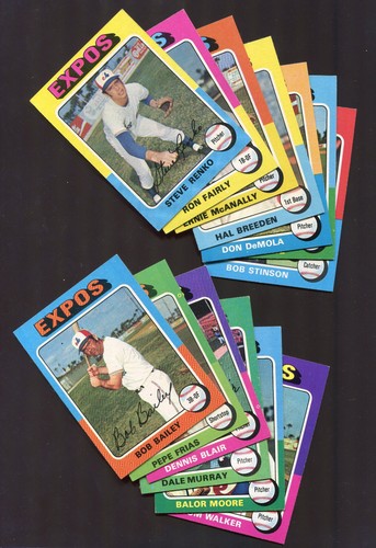 1975 topps lot montreal - topps,