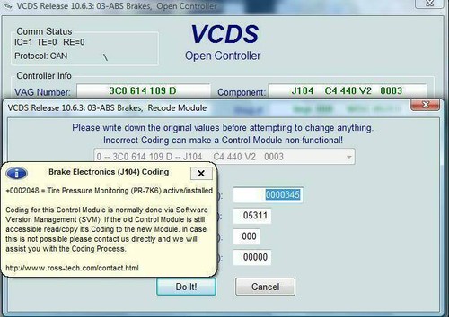 Servizio codifica abs per - di,