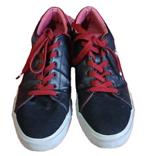 Vintage US Polo Assn Sneakers Uomo - Nero e Rosso - 42