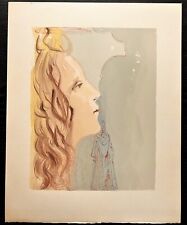 Salvador Dalì - Xilografia originale - Illustrazione Divina commedia 1963