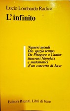 Libro L'infinito - Lucio Lombardo Radice - Editori Riuniti - libri di base