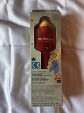 My First Sony ECM-V3000 Vintage Radio Microfono Per Intrattenimento NUOVO