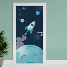 Pellicola per porta "Spazio"