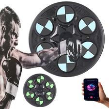 MACCHINA DA BOXE RITMO MUSICALE BOXING MACHINE BLUETOOTH GUANTI PUGILATO QC01