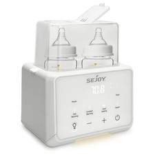 SEJOY 6in1 Scaldabiberon Scaldabaschette per Bambini Sterilizzatore per Biberon