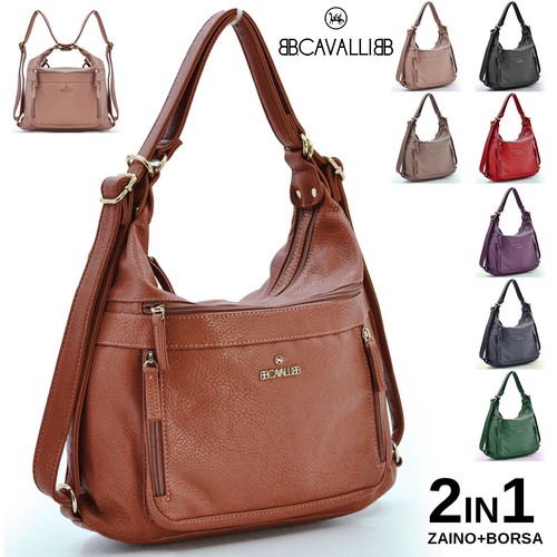 Coveri 2in1 borsa zaino pelle - 2in1,