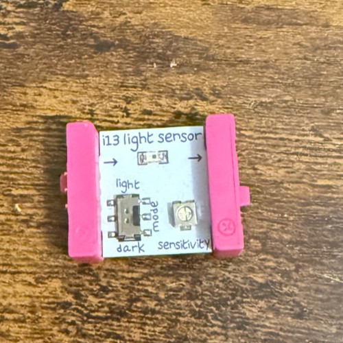 Sensore luce littlebits con - luce,