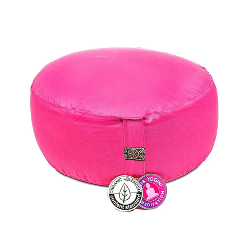 Round zafu meditation cushion - zafu,