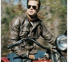 Belstaff Brown Leather PANTHER Jacket 1966 Size XXL Gold Label Limited Edition