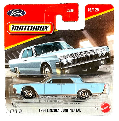 Matchbox 1964 lincoln - matchbox,