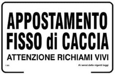 CARTELLO SEGNALETICO -
