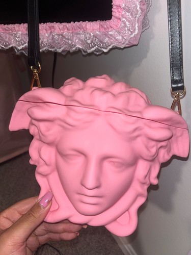 Borsa tracolla rosa versace - a,