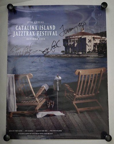 Signed 2003 catalina - signed, jazztrax