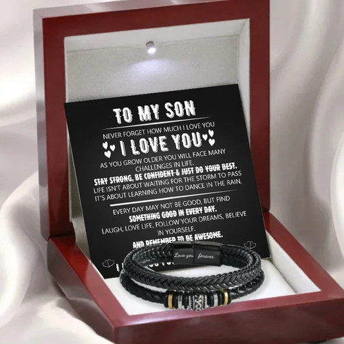 Son bracciale con nome - con,