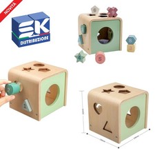 Color Cube in Legno per