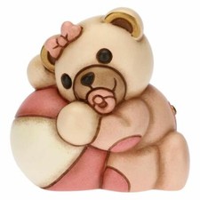 Teddy Thun con palla rosa