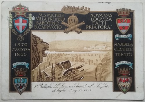 Cartolina reggimento - cartolina,