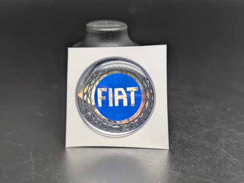 Fiat 20mm logo blu - logo, adesivo