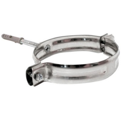 Collare inox per tubi fumo - inox,