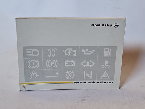 Opel astra libretto uso - opel,