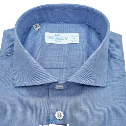 Camicia francese celeste medio - camicia,