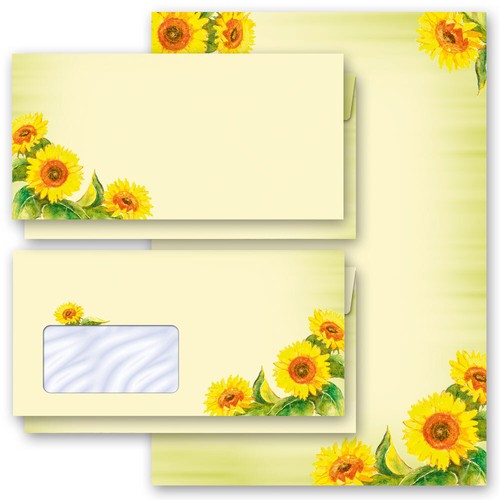Set completo girasoli - set,
