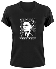Alan Turing Maglietta Donna Enigma Macchina Geek Informatico Informatica