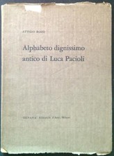ALPHABETO DIGNISSIMO ANTICO DI