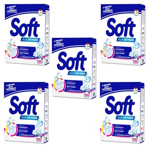 5pz detersivo soft ossigeno - 5pz,