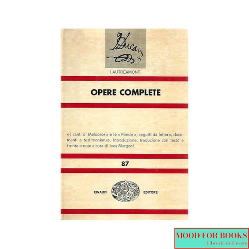 Lautréamont opere complete - -,