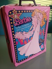 "MATTEL" Valigia di Barbie Superstar , 1977, vintage, vinile, colore rosa.