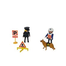 PLAYMOBIL cane polizia pastore