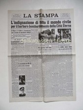 LA STAMPA 21 luglio 1943
