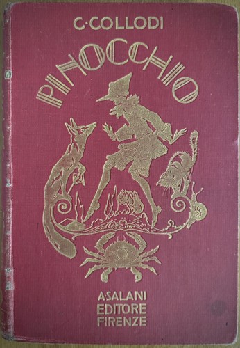 Pinocchio edizione salani - pinocchio-edizione, a.salani-
