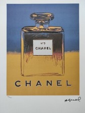 Litografia firmata Andy Warhol - Chanel - Certificato Leo Castelli