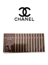 CHANEL ALLURE HOMME EDT 1,5 ml 0,05 fl oz x 12 COLONIA SPRAY CAMPIONE FIALE