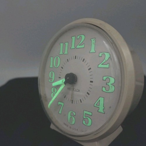 Vintage westclox alarm clock - vintage,