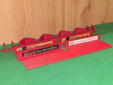 Subbuteo Set C108 Recinzione Plastica Rossa Surround Versione Anni 60 Ottimo Senza Scatola