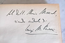 1952 PITTORI TOSCANI DEL NOVECENTO PERSONE' c DEDICA AUTOGRAFA a MARIO MISSIROLI