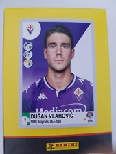 PANINI CALCIATORI 2020-21 2021 FIGURINA N. 187 DUSAN VLAHOVIC FIORENTINA NUOVA