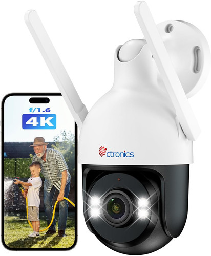 Telecamera fi esterno - 4k, wi-fi