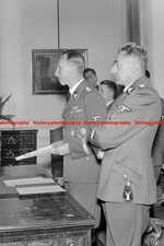 F023511 Reinhard Heydrich Karl H Frank Prague Castle Czech Republic 1941 WW2