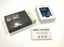 Roland M-16C Memory Cartridge - Mint conditions