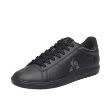 Le Coq Sportif Courtset 2 - Sneakers Basse In Pelle Nero - Uomo Scarpe Sneakers