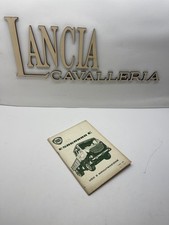 uso e manutenzione Lancia