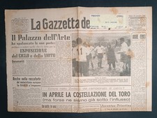 Foglio rivista La Gazzetta