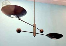 Orbitale Ottone Lampadario 2