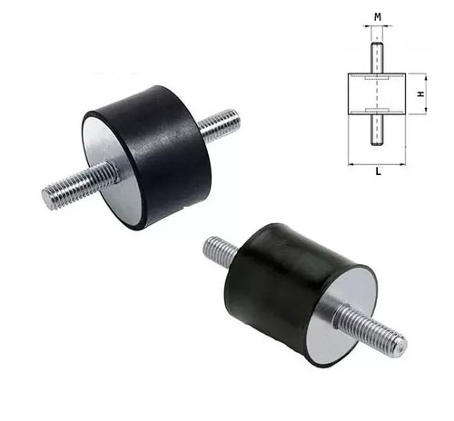 Coppia antivibranti cilindrici - coppia,